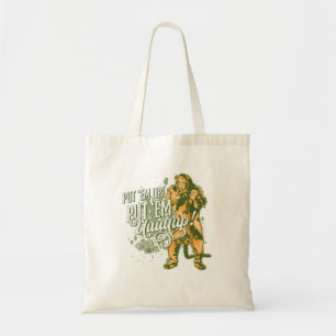 The Wizard Of Oz The Cowardly Lion Put Em Up Tote Bag