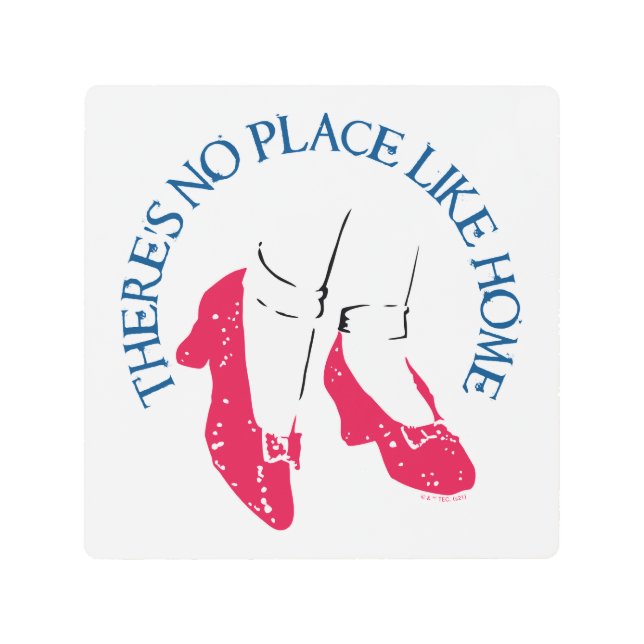 The Wizard Of Oz™ | There's No Place Like Home™ Metal Print (Front)