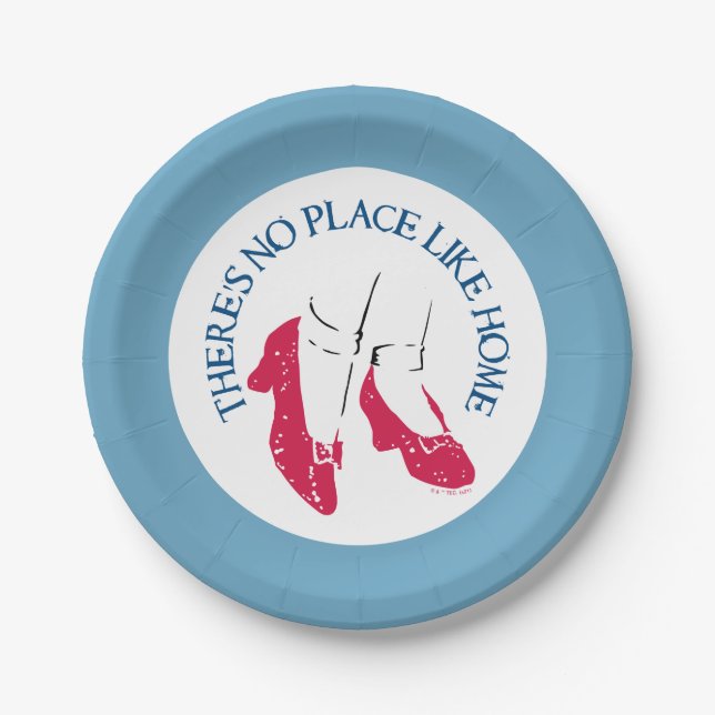 The Wizard Of Oz™ | There's No Place Like Home™ Paper Plates (Front)