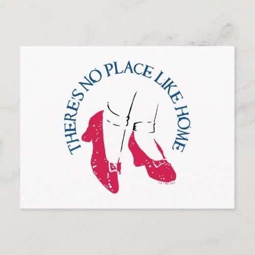 The Wizard Of Ozâ  Theres No Place Like Homeâ Postcard