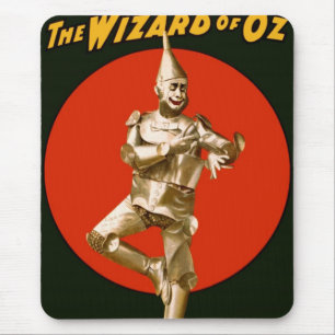 The Wizard of Oz Tin Man Vintage Poster 1903 Mouse Pad