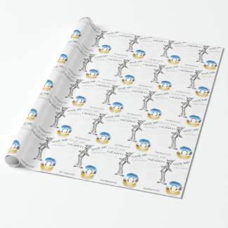 The Wizard of Oz -tin woodnan - illustration Wrapping Paper