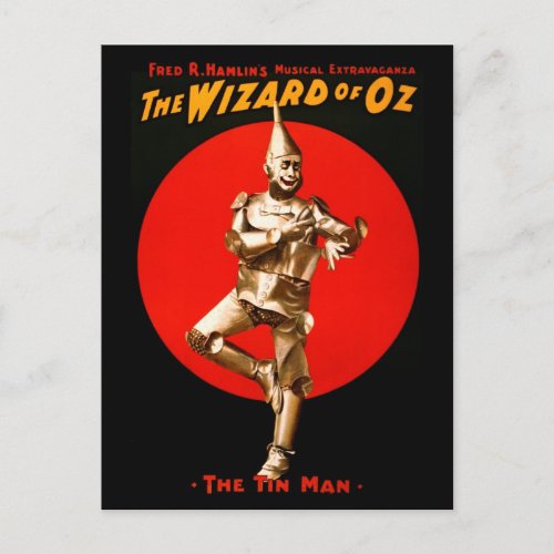 The Wizard of Oz _ vintage theatrical poster Postcard