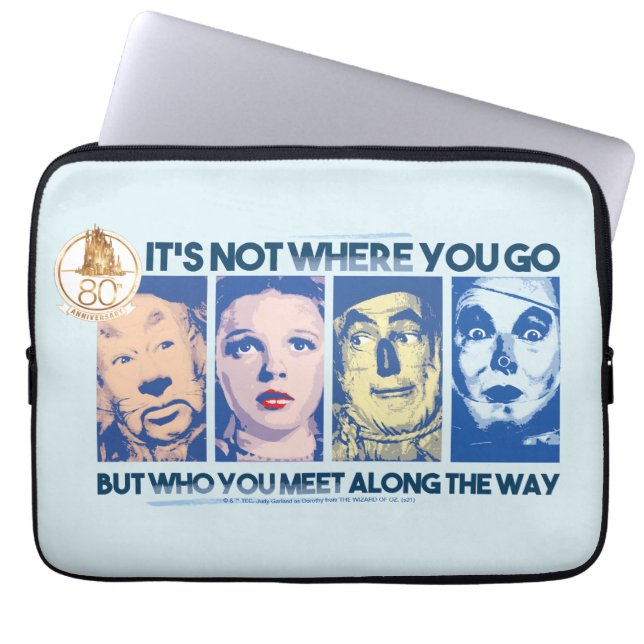 The Wizard Of Oz™ | Who You Meet Along The Way Laptop Sleeve (Front)