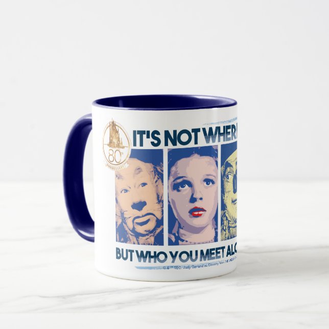 The Wizard Of Oz™ | Who You Meet Along The Way Mug (Front Left)