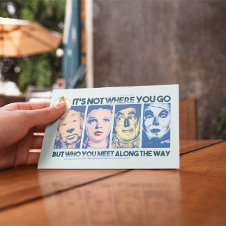 The Wizard Of Oz™ | Who You Meet Along The Way Postcard