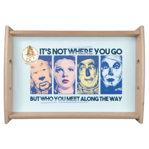 The Wizard Of Oz  Who You Meet Along The Way Serving Tray