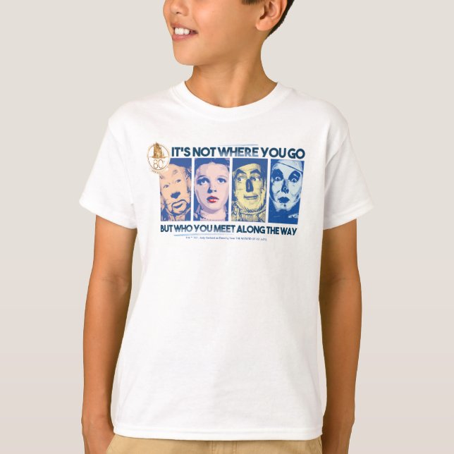 The Wizard Of Oz™ | Who You Meet Along The Way T-Shirt (Front)