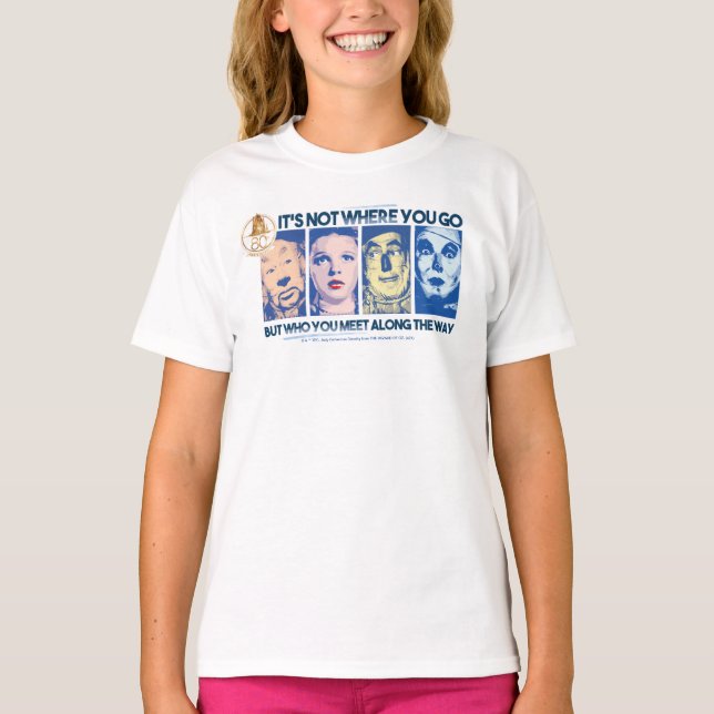 The Wizard Of Oz™ | Who You Meet Along The Way T-Shirt (Front)