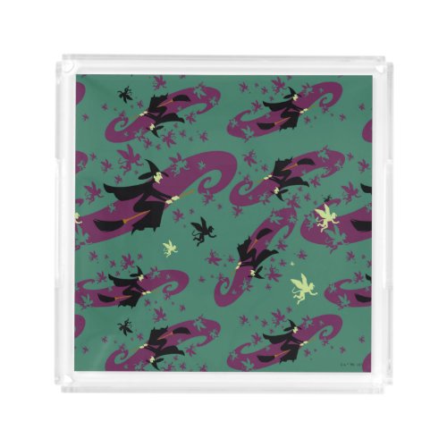 The Wizard Of Oz  Wicked Witch Pattern Acrylic Tray