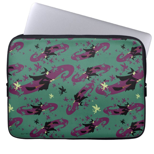 The Wizard Of Oz™ | Wicked Witch™ Pattern Laptop Sleeve (Front)