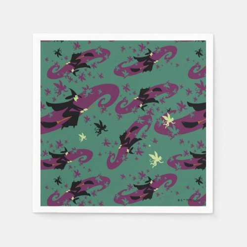 The Wizard Of Oz  Wicked Witch Pattern Napkins