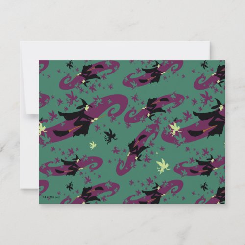 The Wizard Of Oz  Wicked Witch Pattern Note Card
