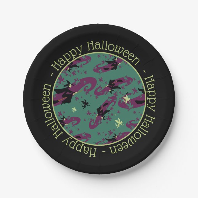 The Wizard Of Oz™ | Wicked Witch™ Pattern Paper Plates (Front)