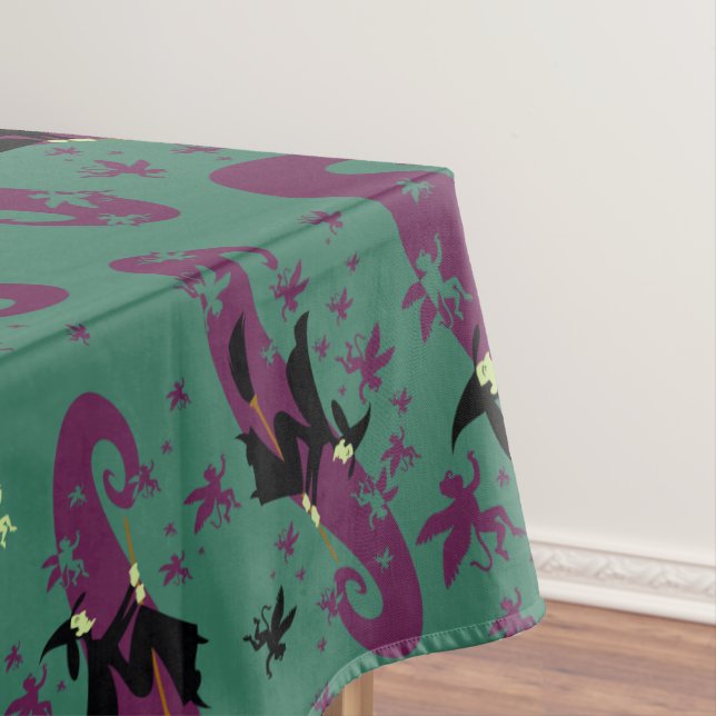 The Wizard Of Oz™ | Wicked Witch™ Pattern Tablecloth (In Situ)
