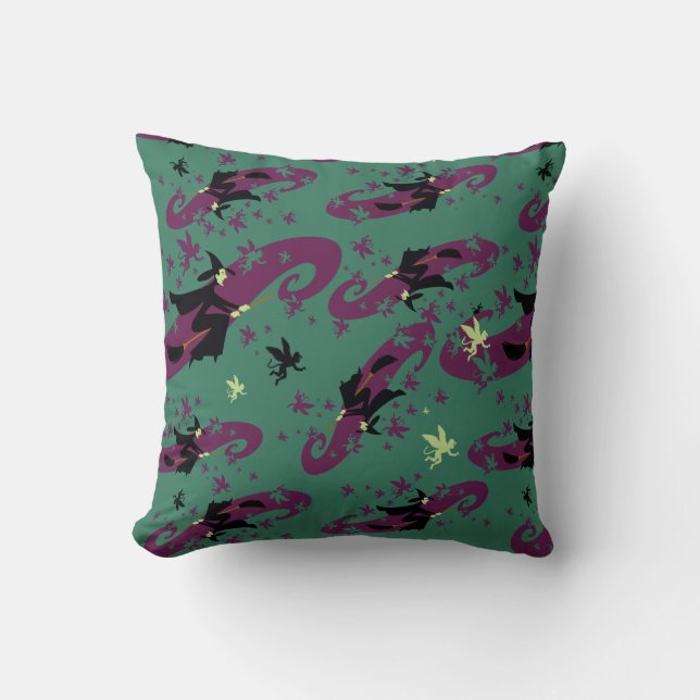 The Wizard Of Oz™ | Wicked Witch™ Pattern Throw Pillow (Front)