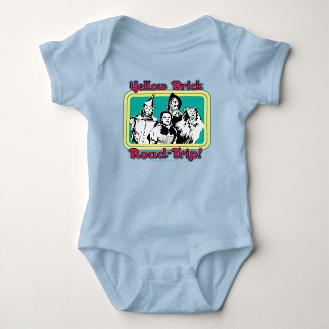 The Wizard Of Oz™ | Yellow Brick Road-Trip! Baby Bodysuit (Front)