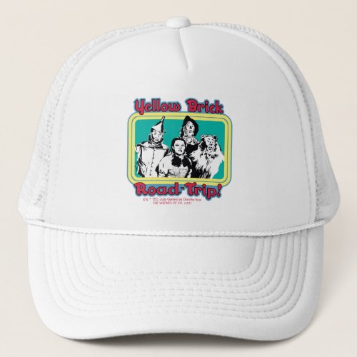 The Wizard Of Oz  Yellow Brick Road_Trip Trucker Hat