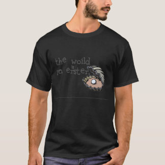the woild is ya erster - newsies Sticker T-Shirt