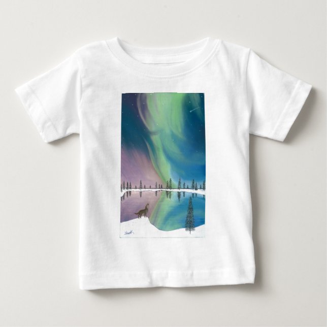 The Wolf and The Comet.jpg Baby T-Shirt (Front)