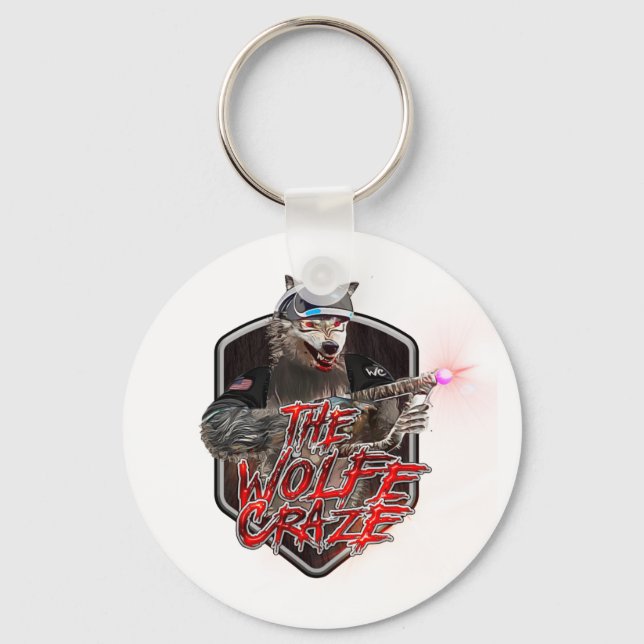 The Wolf Craze Keychain (Front)