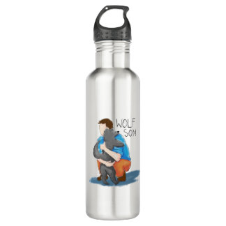 The Wolf Son Stainless Steel Water Bottle