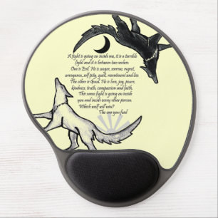 The Wolf that Feeds Case-Mate iPhone Case Gel Mouse Pad