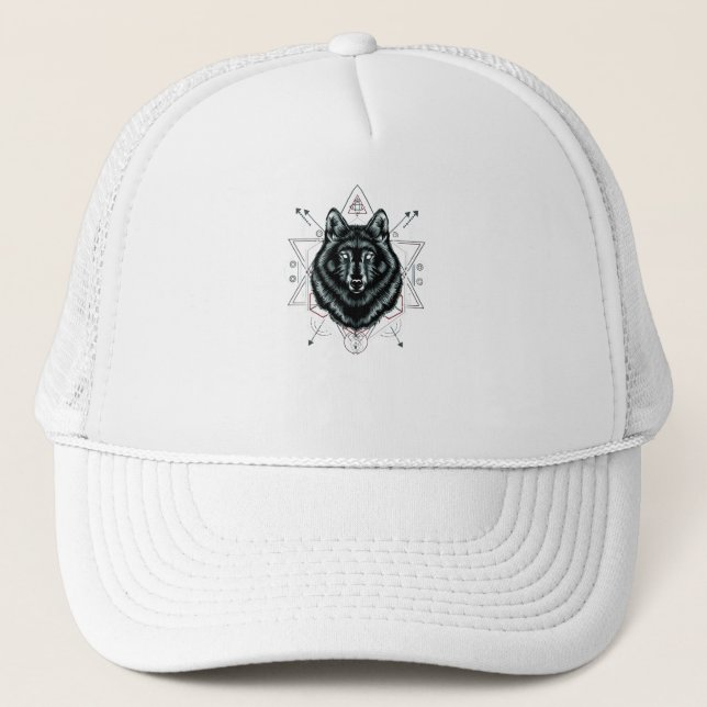 The Wolf Trucker Hat (Front)