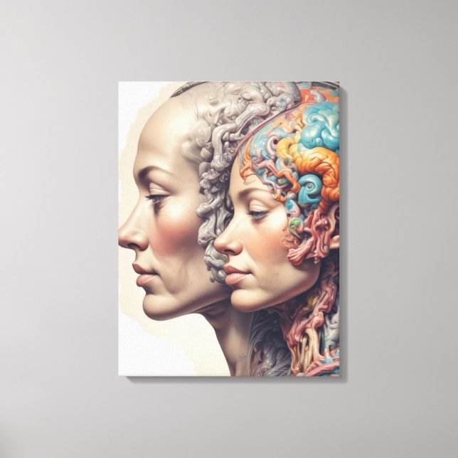 The Woman Inside  Canvas Print (Front)