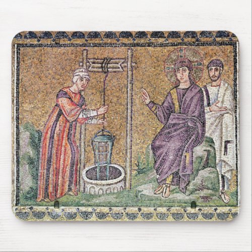 The Woman of Samaria at the Well Mouse Pad
