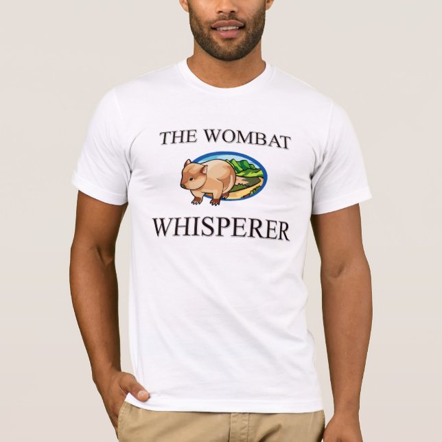 The Wombat Whisperer T-Shirt (Front)