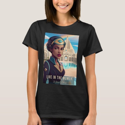 The Women of Atlantis Live In The Moment T_Shirt