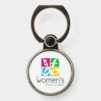 The Women's Chorus of Dallas Logo Phone Ring Stand
