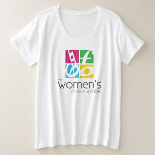 The Women's Chorus of Dallas Logo Plus Size T-Shirt