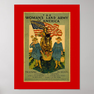 The Women's Land Army Poster