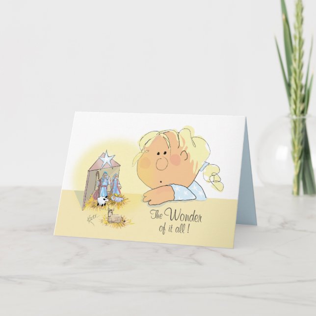 The Wonder of it All! Holiday Card (Front)