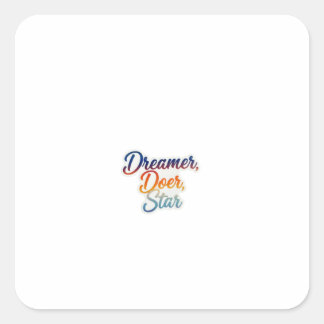 The Wonder Years Square Sticker