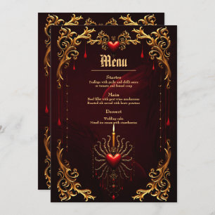 The wonderful beautiful art of gothic elegance. menu