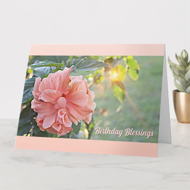 The Wonderful Gift of You - Birthday Card (Small Plant)