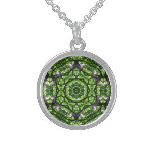 the wonderful magic art of Mother Nature. Sterling Silver Necklace