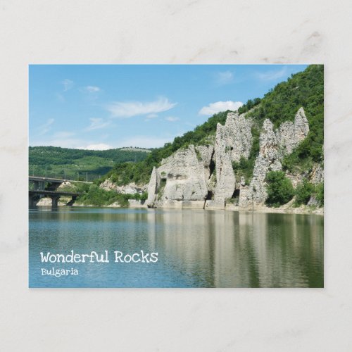 The Wonderful Rocks Bulgaria Postcard