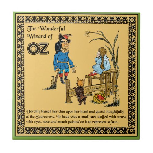 The Wonderful Wizard of Oz Ceramic Tile