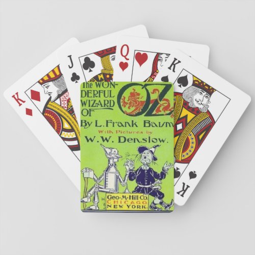 The Wonderful Wizard Of Oz Playing Cards