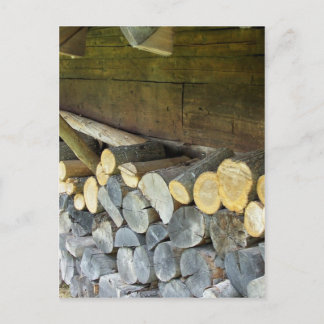 The Wood Pile Postcard
