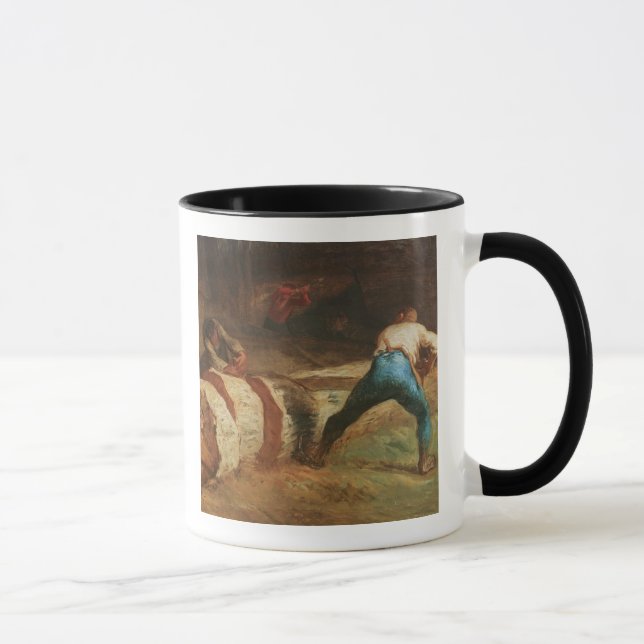 The Wood Sawyers, 1848 Mug (Right)