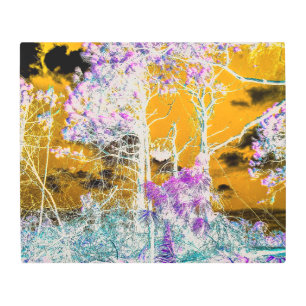 The Woods after Ian Metal Wall Art