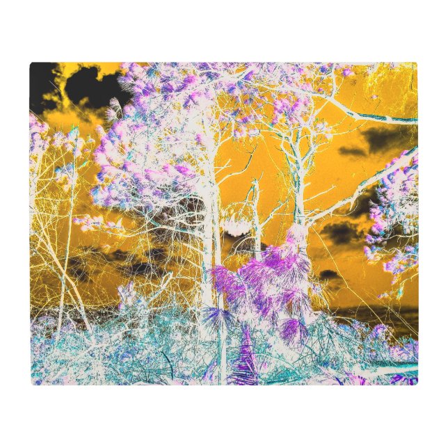 The Woods after Ian Metal Wall Art (Front)