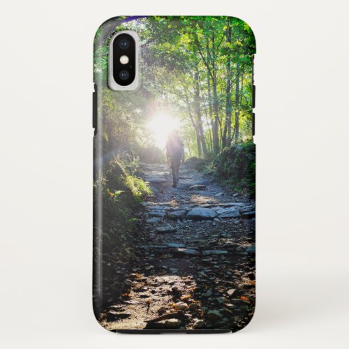 The woods of O Cebreiro iPhone X Case