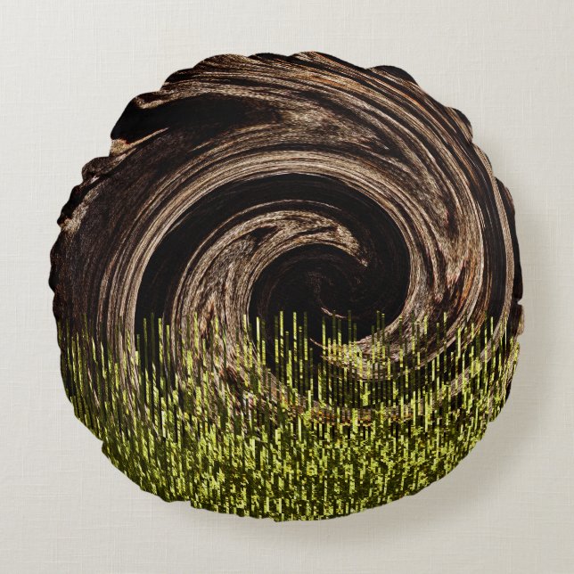 The Woods...... Round Pillow (Front)