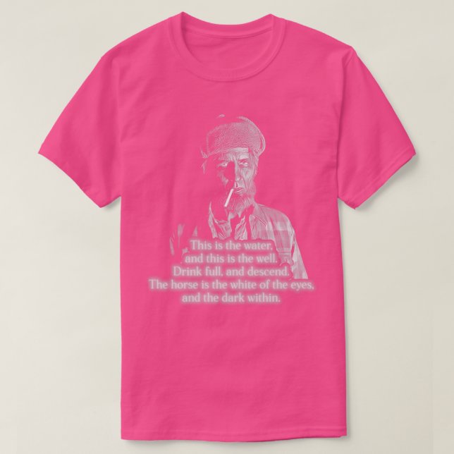 The Woodsman Poem T-Shirt (Design Front)